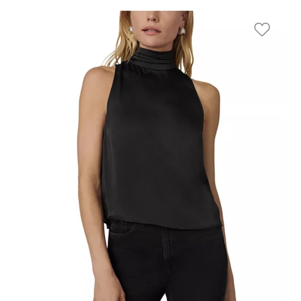 Joes Jeans Elegant Black High-Neck Top